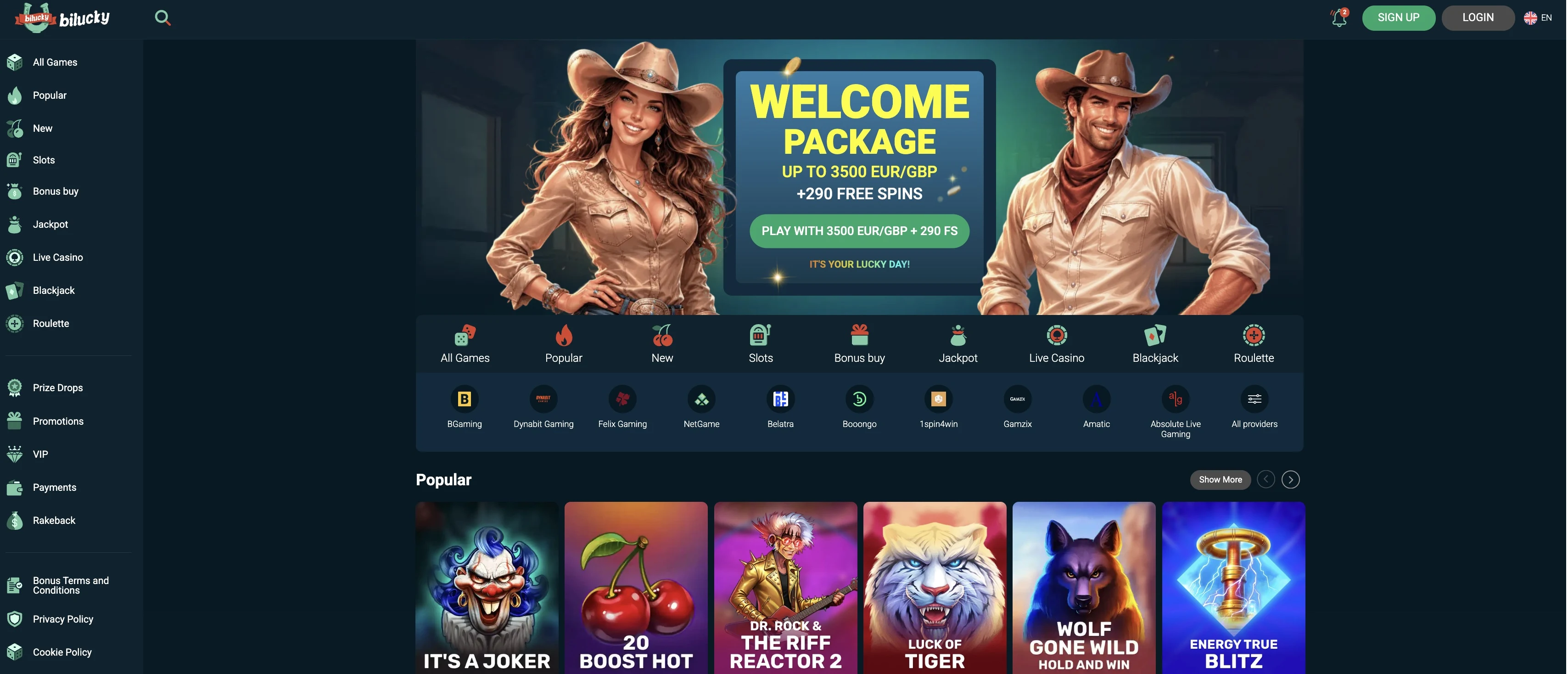 Be Lucky Casino