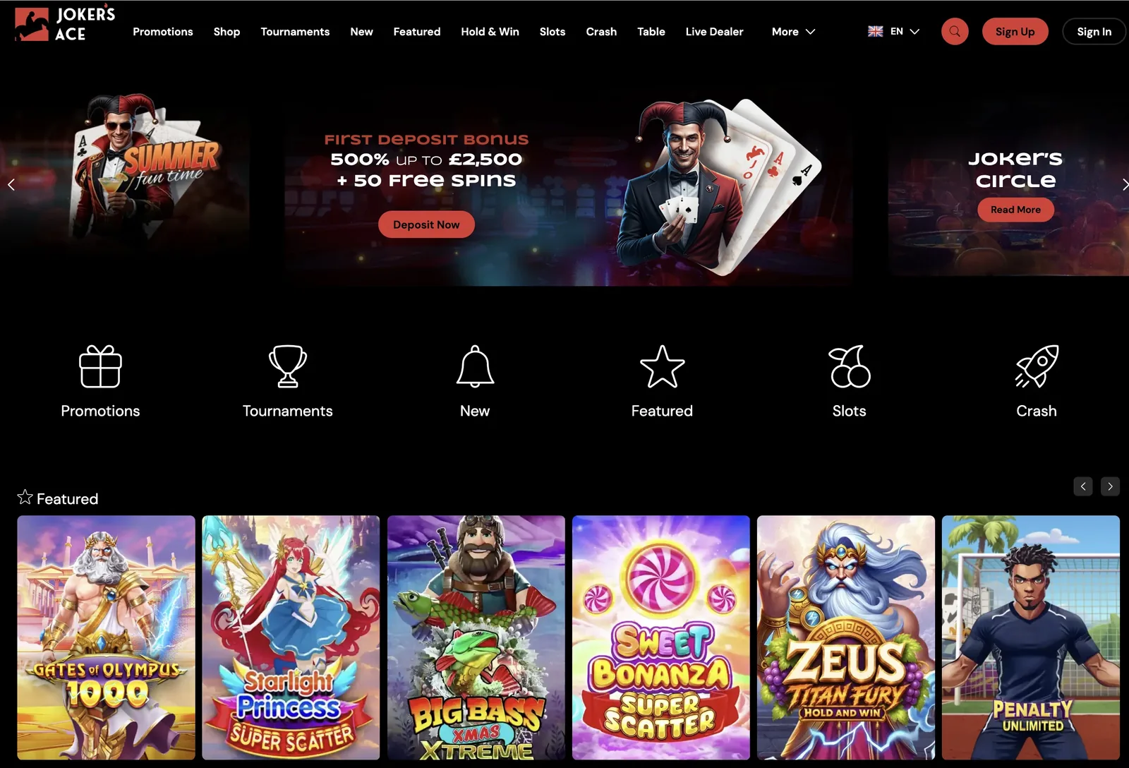 Joker's Ace Casino Review